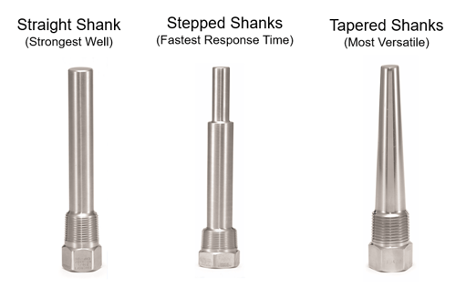 Vástagos de termopozo