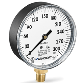 Ashcroft® 1005P Commercial Pressure Gauge.
