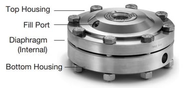 Diaphragm seal components