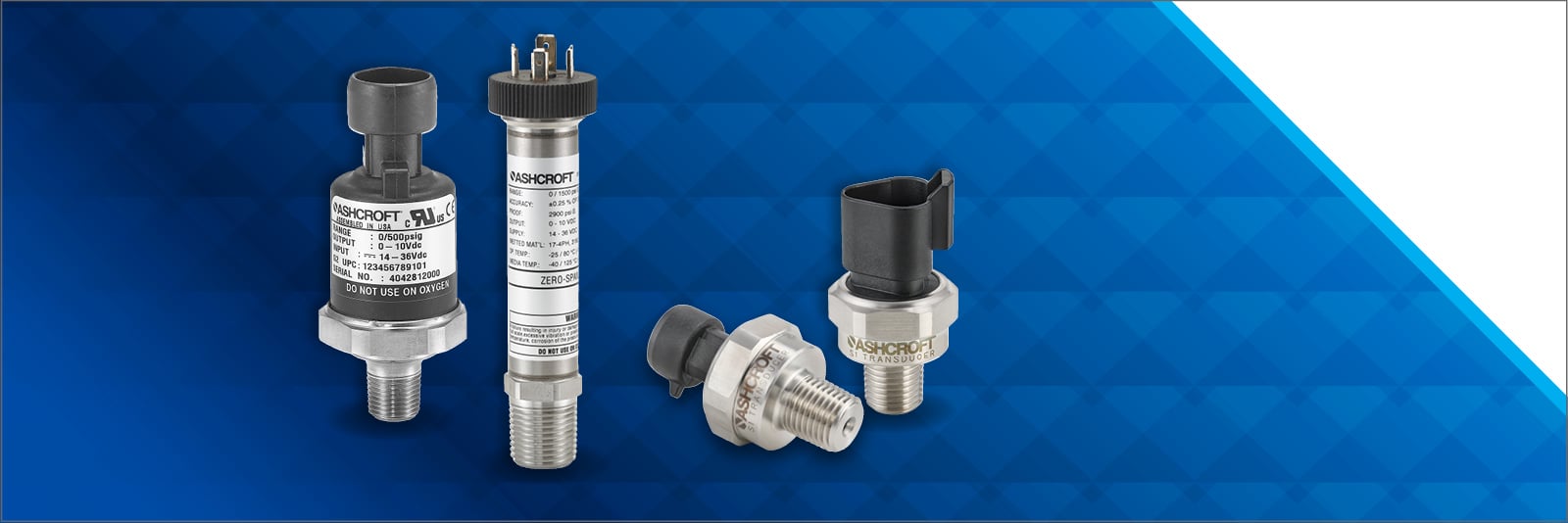 Ashcroft Pressure Transmitters and Transducers