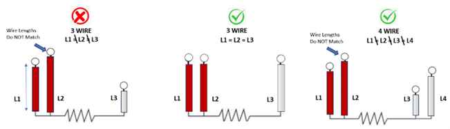 RTD Wiring Configuration Examples