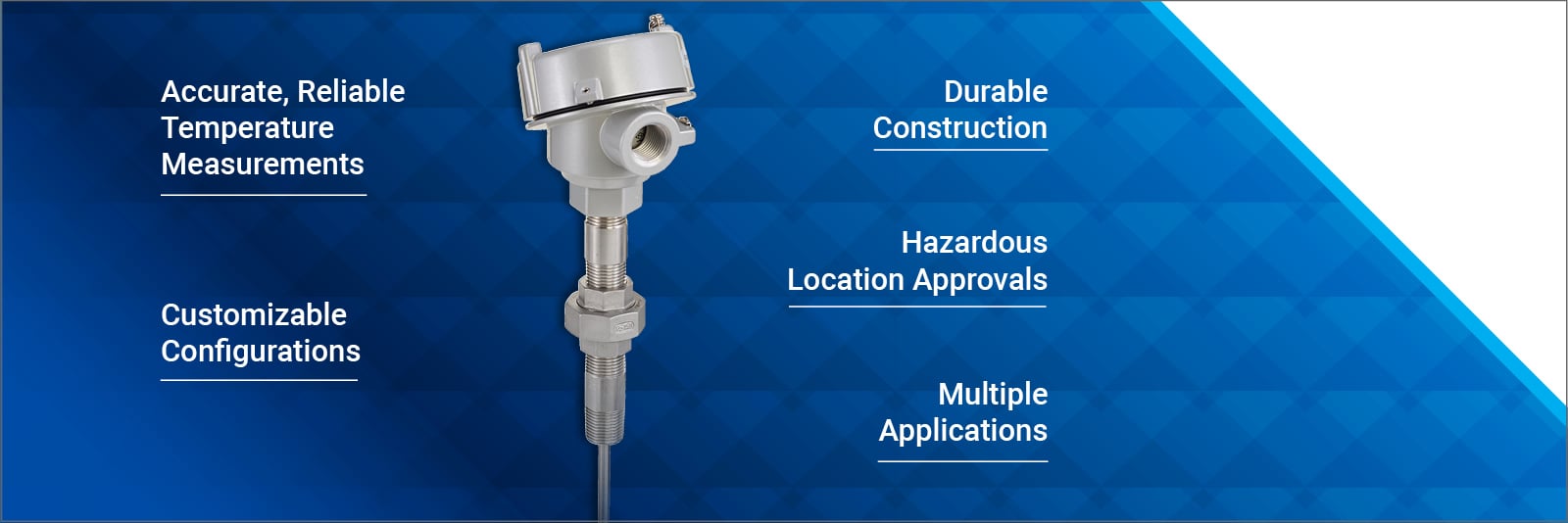 Important features of an RTD and Thermocouple