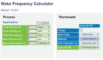 What is a Thermowell Wake Frequency Calculation?