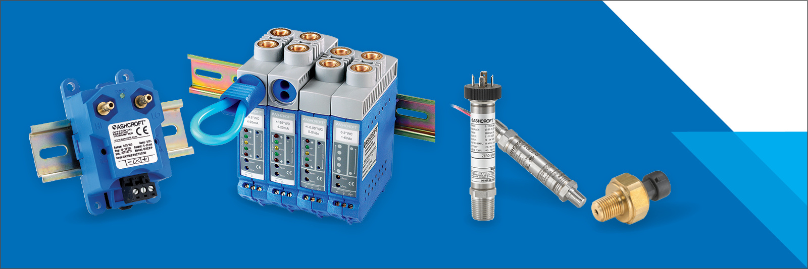 What are the advantages of Ashcroft pressure transducers?