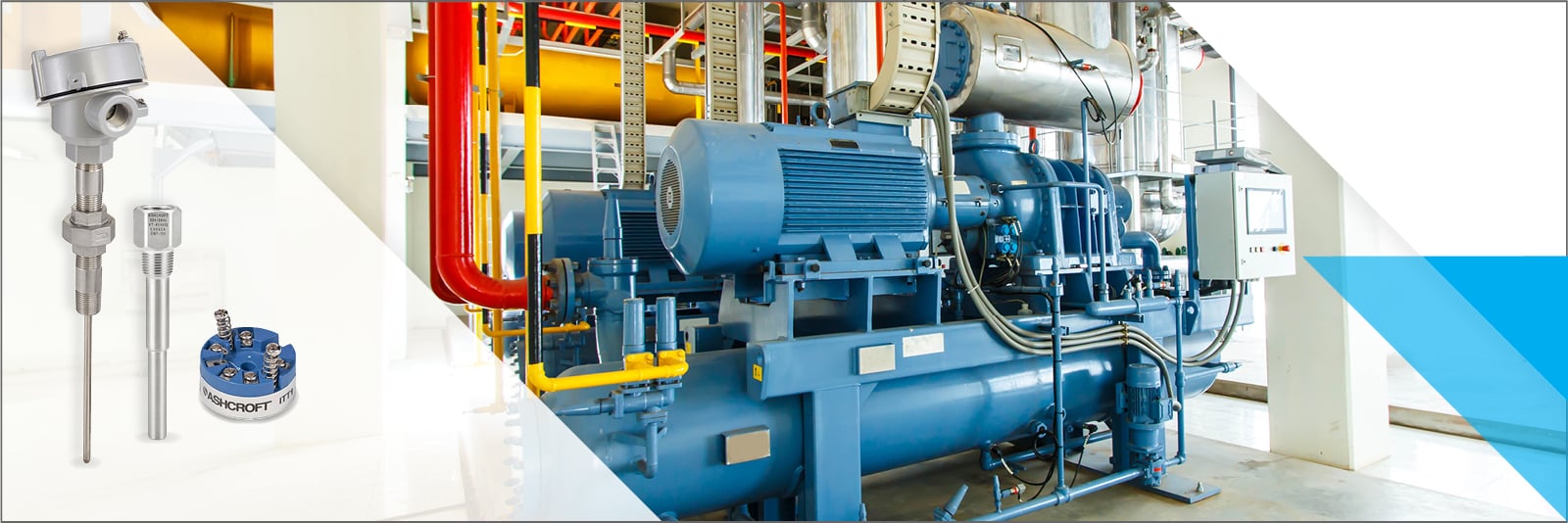 Temperature Sensors for Industrial Refrigeration Ammonia Compressors