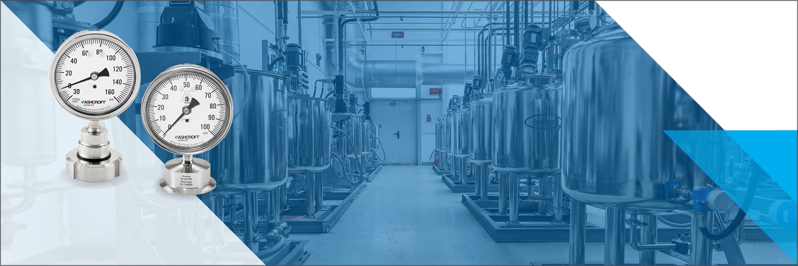Considerations for choosing a sanitary pressure gauge